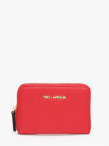 Portemonnee Ted lapidus Rood jara TLMQ1503