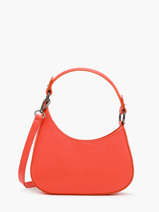 Cross Body Tas Caviar Leder Milano Rood caviar CA23118