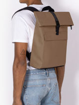 Rugzak Ucon acrobatics Bruin backpack JANNMINI-vue-porte