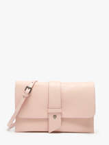 Cross Body Tas Caviar Leder Milano Roze caviar CA240610