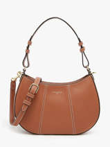 Cross Body Tas Juliette Leder Le tanneur Bruin juliette TJET1050