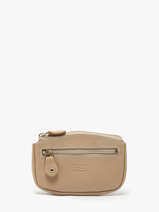 Portemonnee Caviar Leder Crinkles Beige caviar 14036