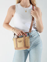 Handtassen Kaya Hexagona Beige kaya 5920180-vue-porte