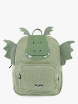 Mini Rugzak 1 Compartiment Trixie Groen animals 90