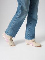 Sneakers Uit Leder Puma Beige women 40378001-vue-porte