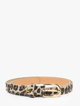 Riem Leder Milano Veelkleurig velvet leopardo VL25068
