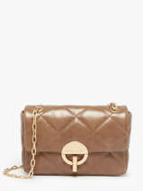 Cross Body Tas M Moon Leder Vanessa bruno Bruin moon 84V40533