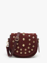 Cross Body Tas Velvet Studs Milano Rood velvet studs VS25093