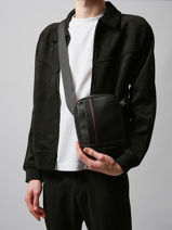 Cross Body Tas Central Tommy hilfiger Zwart central AM13632-vue-porte