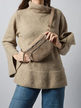 Heuptasje Miniprix Beige sangle 5-vue-porte