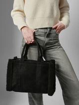 Handtas A4 Formaat Norilsk Miniprix Zwart norilsk S025-vue-porte