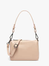 Cross Body Tas Caviar Leder Milano Beige caviar CA25065