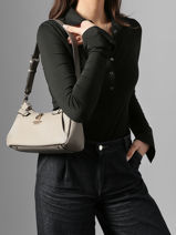 Schoudertas Noelle Guess Grijs noelle BG783318-vue-porte