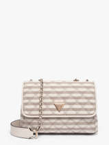 Cross Body Tas Giully Guess Beige giully AG967320