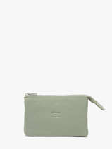 Portemonnee Caviar Leder Crinkles Groen caviar 14538