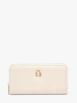 Portefeuille Lulu castagnette Wit soft CHRYS021