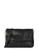Cross Body Tas Felizia Leder Pieces Zwart felizia 17116820