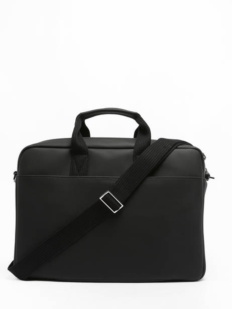 Documententas Lacoste Zwart men's classic JOH ander zicht 4