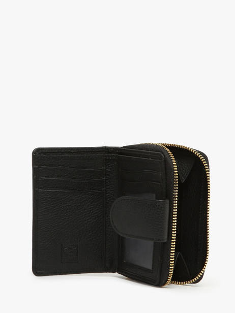 Portefeuille Leder Crinkles Zwart caviar 14277 ander zicht 1