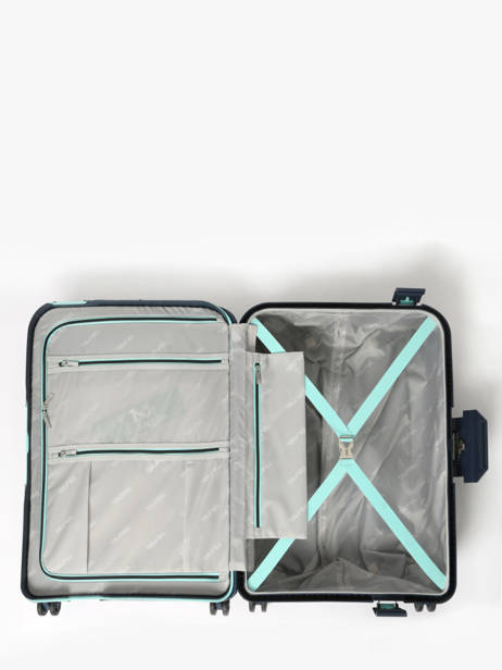 Harde Reiskoffer Phoenix Travel Blauw phoenix L ander zicht 3