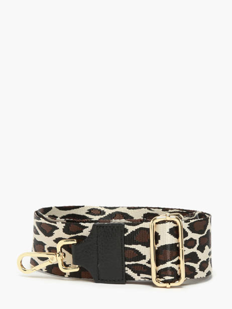 Schouderriem Milano Zwart caviar CA2112OO ander zicht 1