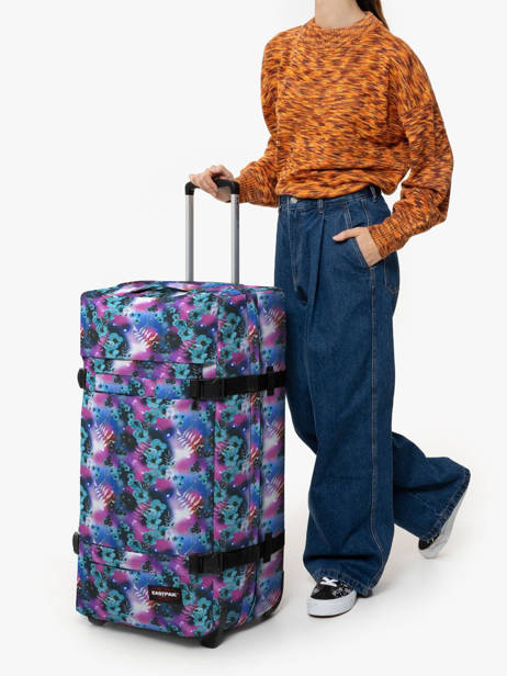 Soepele Reiskoffer Authentic Luggage Eastpak Veelkleurig authentic luggage EK0A5BA9 ander zicht 1