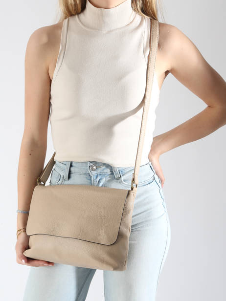 Cross Body Tas Soft Miniprix Beige soft MD5234 ander zicht 1