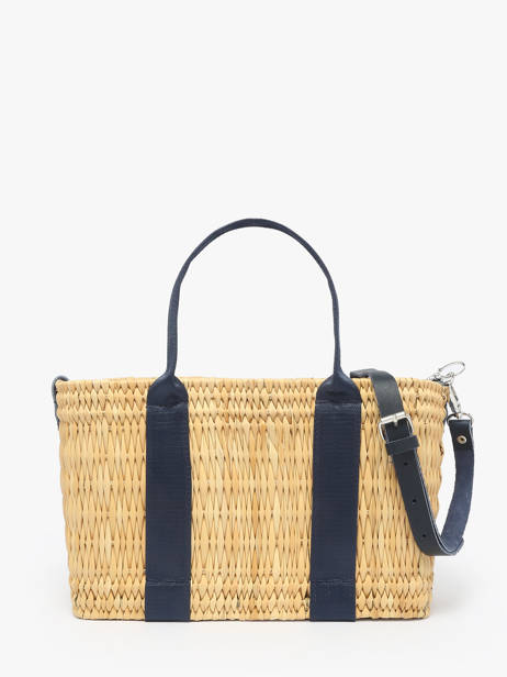 Handtassen Estival Stro Le voyage en panier Blauw estival PM779 ander zicht 4