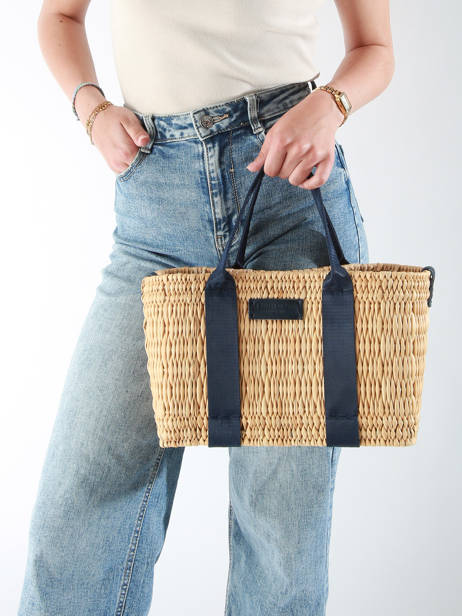 Handtassen Estival Stro Le voyage en panier Blauw estival PM779 ander zicht 1