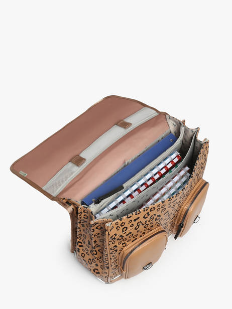 Boekentas Vintage North Cameleon Bruin vintage north CA41 ander zicht 3