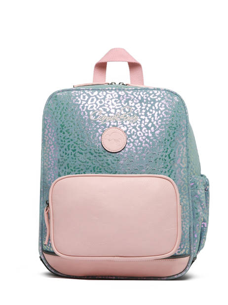 Rugzak 1 Compartiment Cameleon Blauw vintage fantasy SD33 ander zicht 7