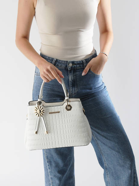 Cross Body Tas Gold Miniprix Wit gold M9354 ander zicht 1