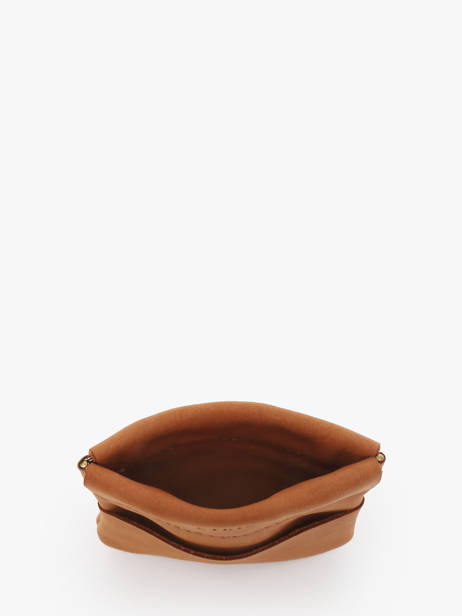 Portemonnee Oil Leder Etrier Bruin oil EOIL5005 ander zicht 1