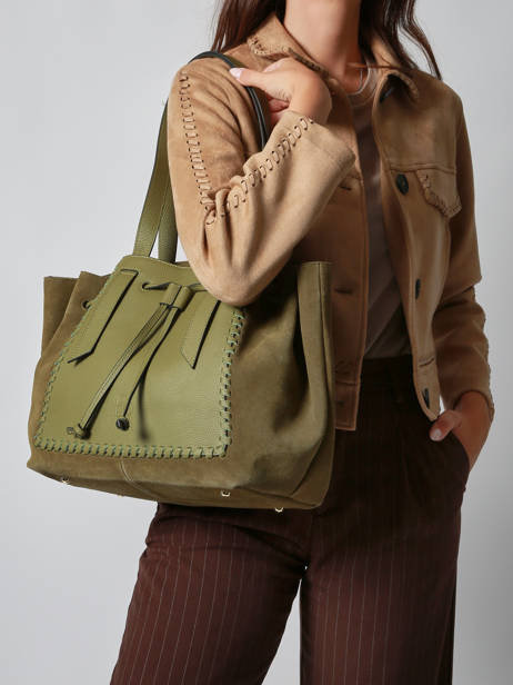 Handtas Brumby Etrier Groen brumby EBRU150L ander zicht 1