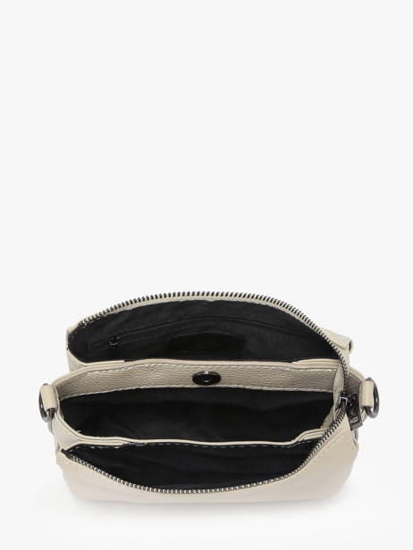 Cross Body Tas Caviar Leder Milano Beige caviar CA25065 ander zicht 3