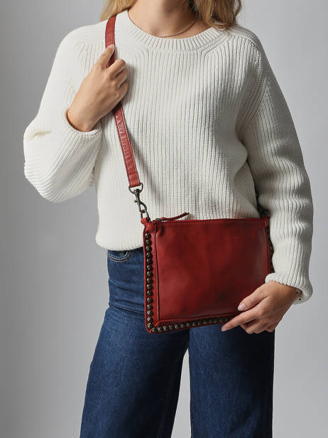 Cross Body Tas Heritage Leder Biba Bruin heritage POR2L ander zicht 1