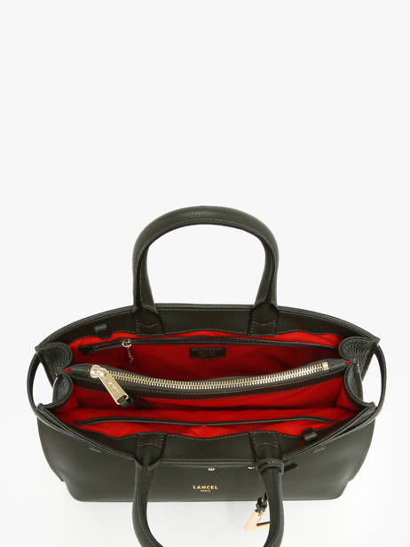 Handtas Faubourg Leder Lancel Groen faubourg A13528 ander zicht 2