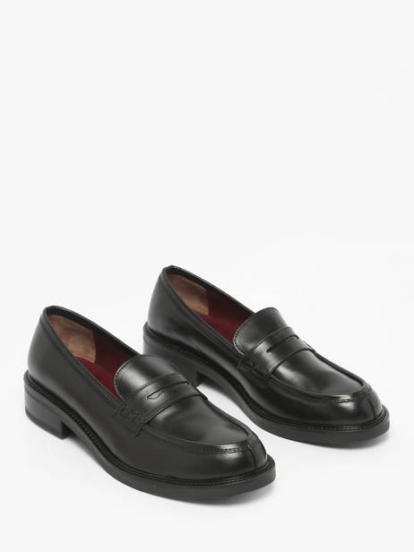 Slippers Uit Leder Aliwell Zwart women A3226 ander zicht 2