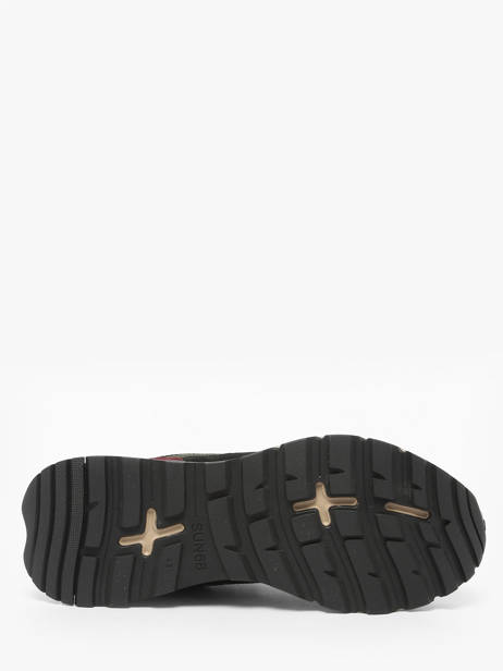 Boots Uit Leder Sun68 Groen men Z4513074 ander zicht 4