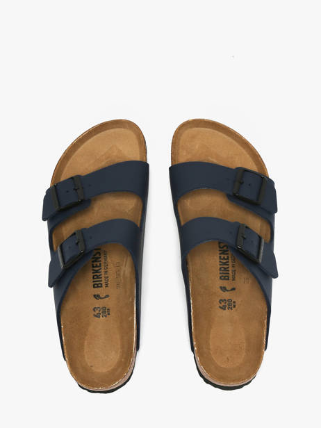 Slippers Arizona Birkenstock Blauw men 51753 ander zicht 4