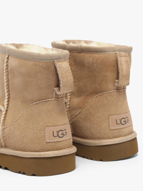 Classic Mini Ii Laarzen Uit Leder Ugg Beige women 1016222 ander zicht 3