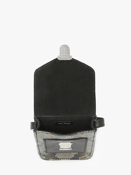 Telefoontas Python Leder Paul marius Zwart python TELEPPYT ander zicht 3