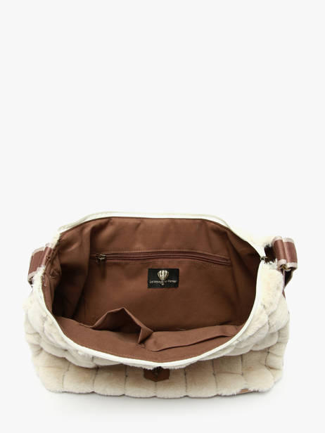 Cross Body Tas Quadri Le voyage en panier Beige quadri AHP272 ander zicht 4