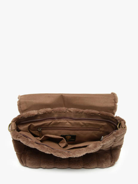 Cross Body Tas Quadri Le voyage en panier Bruin quadri AHP270 ander zicht 4