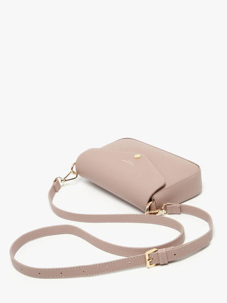 Cross Body Tas Saffiano David jones Roze saffiano 5 ander zicht 2