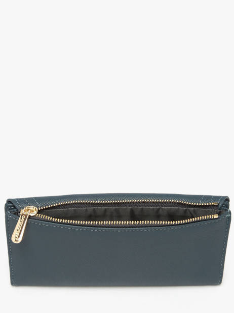 Portefeuille Saffiano David jones Blauw saffiano P164 ander zicht 2