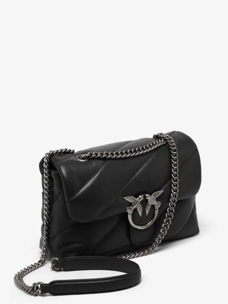 Cross Body Tas Love Bag Puff Leder Pinko Zwart love bag puff A0F2 ander zicht 2