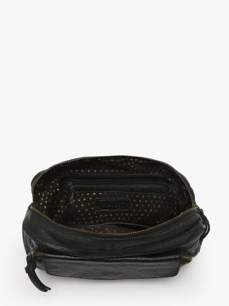 Cross Body Tas Naina Leder Pieces Zwart naina 17122474 ander zicht 3