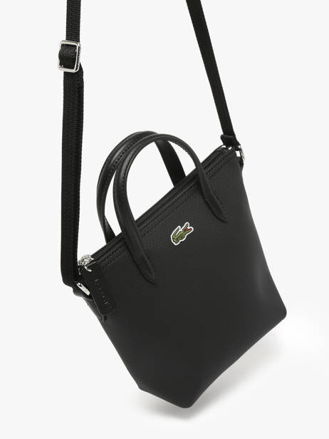 Cross Body Tas L.12.12 Concept Lacoste Zwart l.12.12 concept NF2609PK ander zicht 2