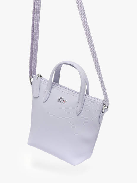 Cross Body Tas L.12.12 Concept Lacoste Violet l.12.12 concept NF2609PK ander zicht 1